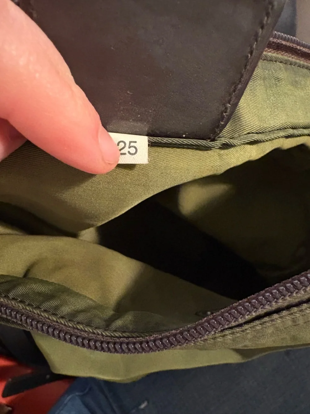 Prada Olive Green Nylon Crossbody Bag,lightweight - Picture 8 of 9